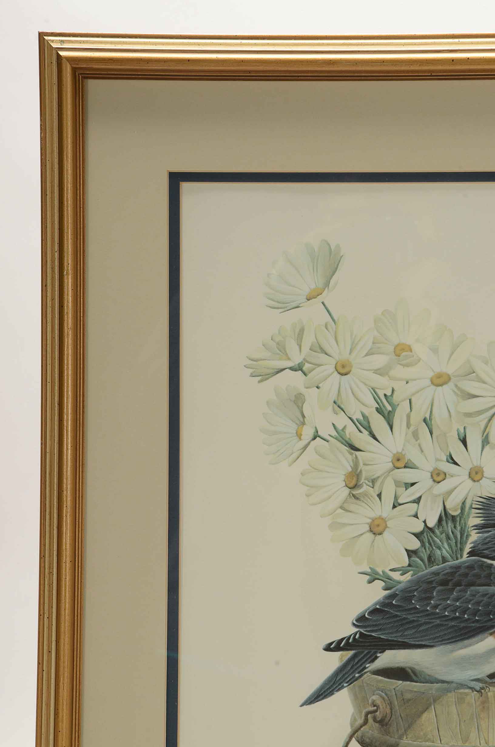 John A Ruthven Signed Limited Edition Offset Lithograph 'Belted Kingfisher'