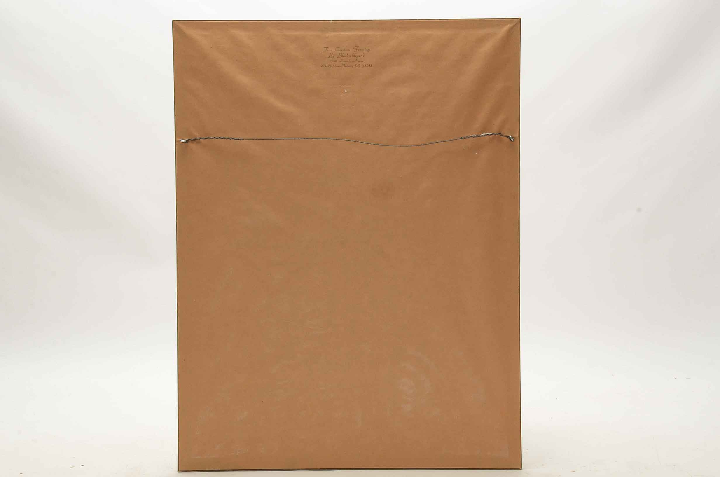 John A Ruthven Signed Limited Edition Offset Lithograph 'Belted Kingfisher'