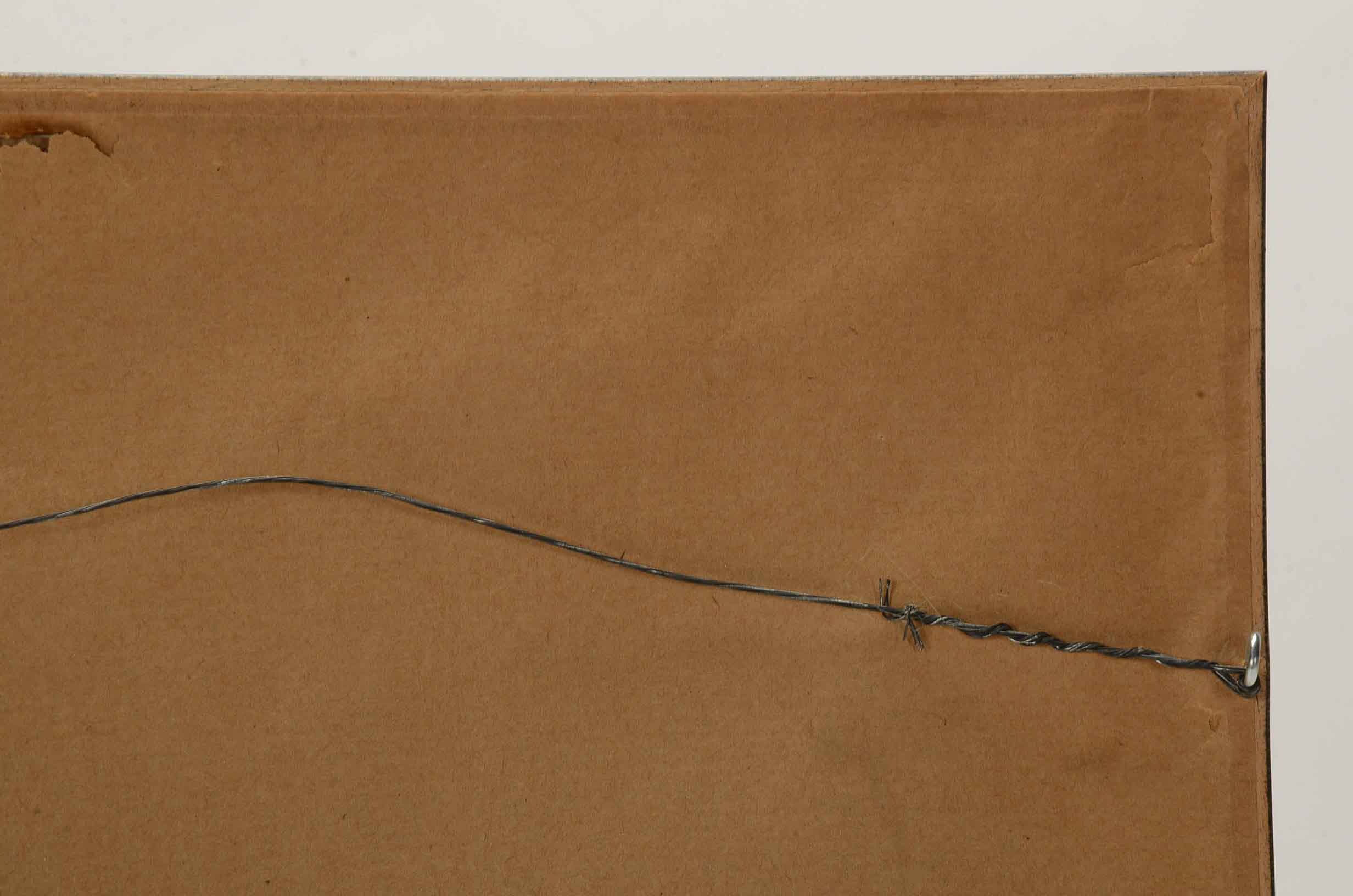 Santos Original Watercolor of a Peruvian Landscape