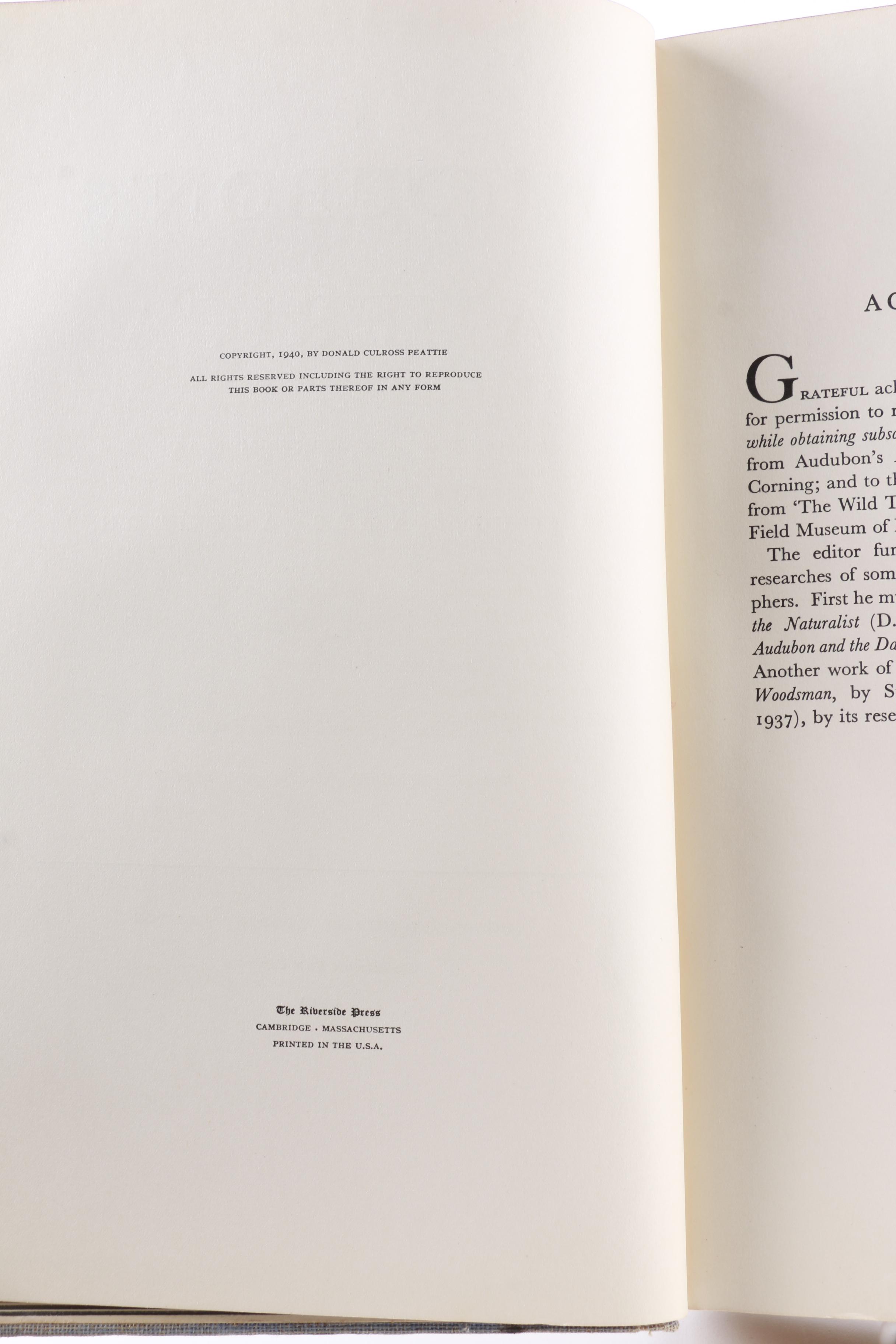 1899 "Birds that Hunt and are Hunted" and 1940 "Audubon's America"