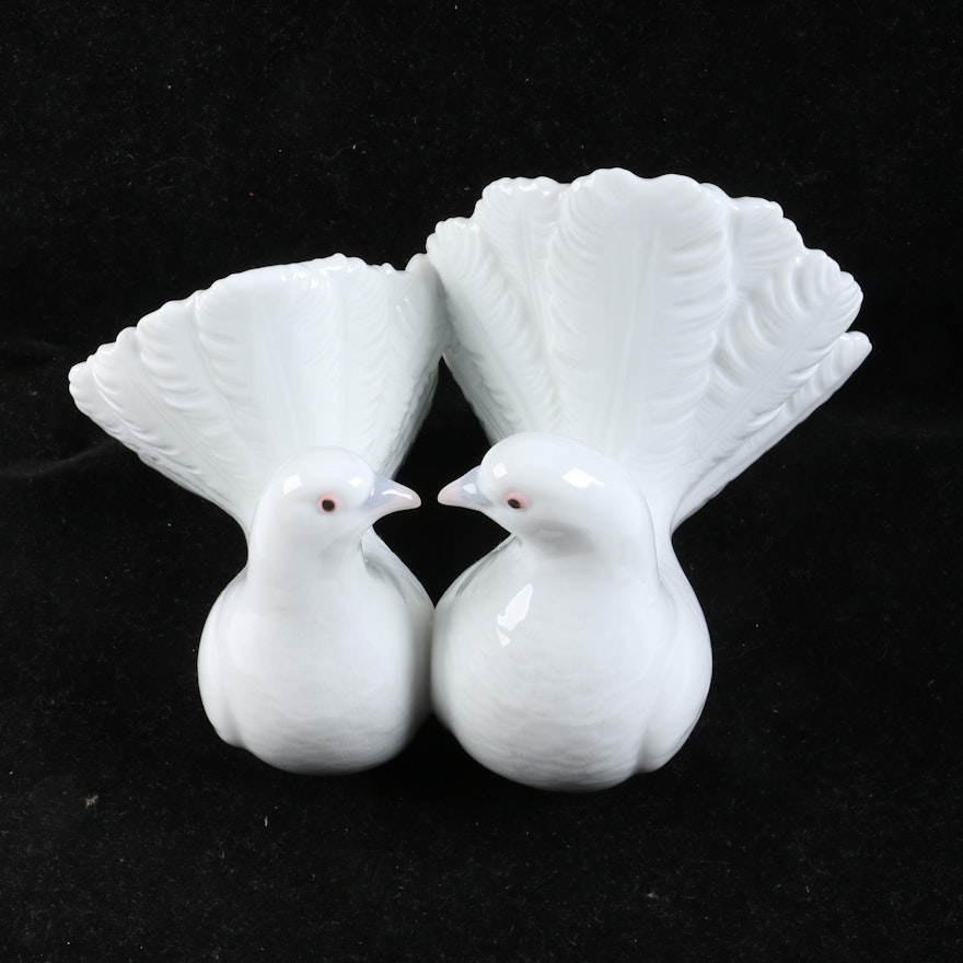 Lladró "Couple of Doves" #1169 Porcelain Figurine