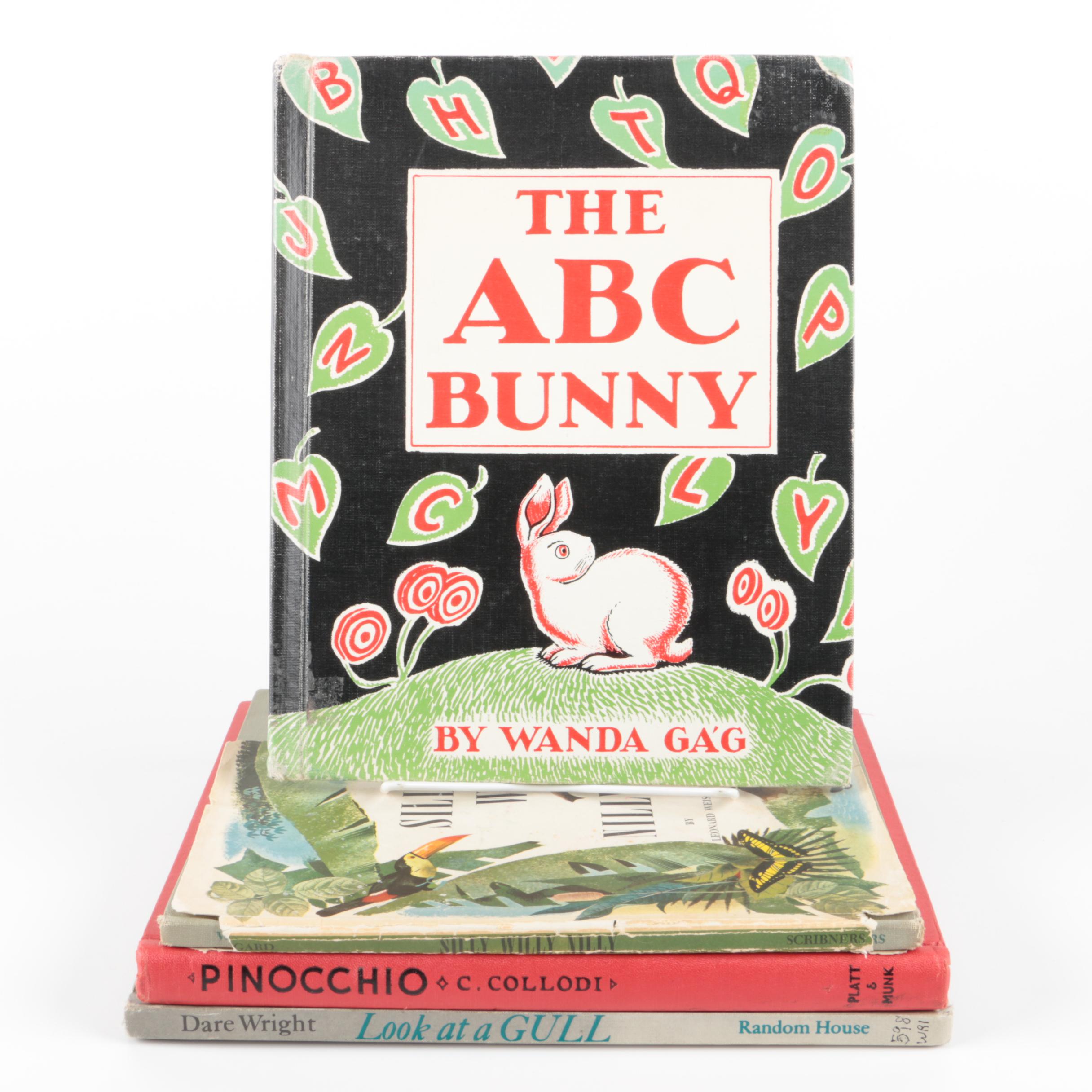 Assorted Vintage Hardcover Children's Books