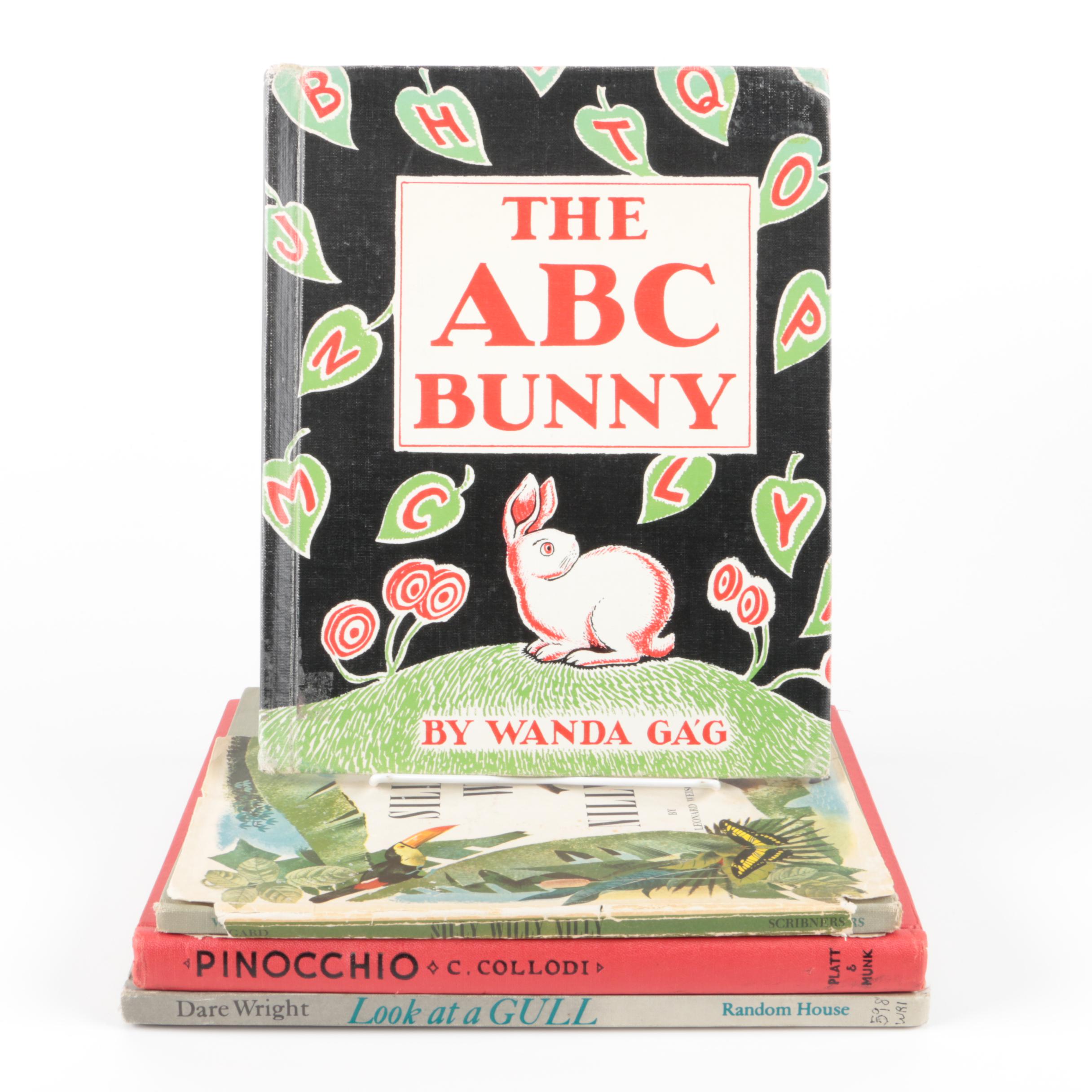 Assorted Vintage Hardcover Children's Books