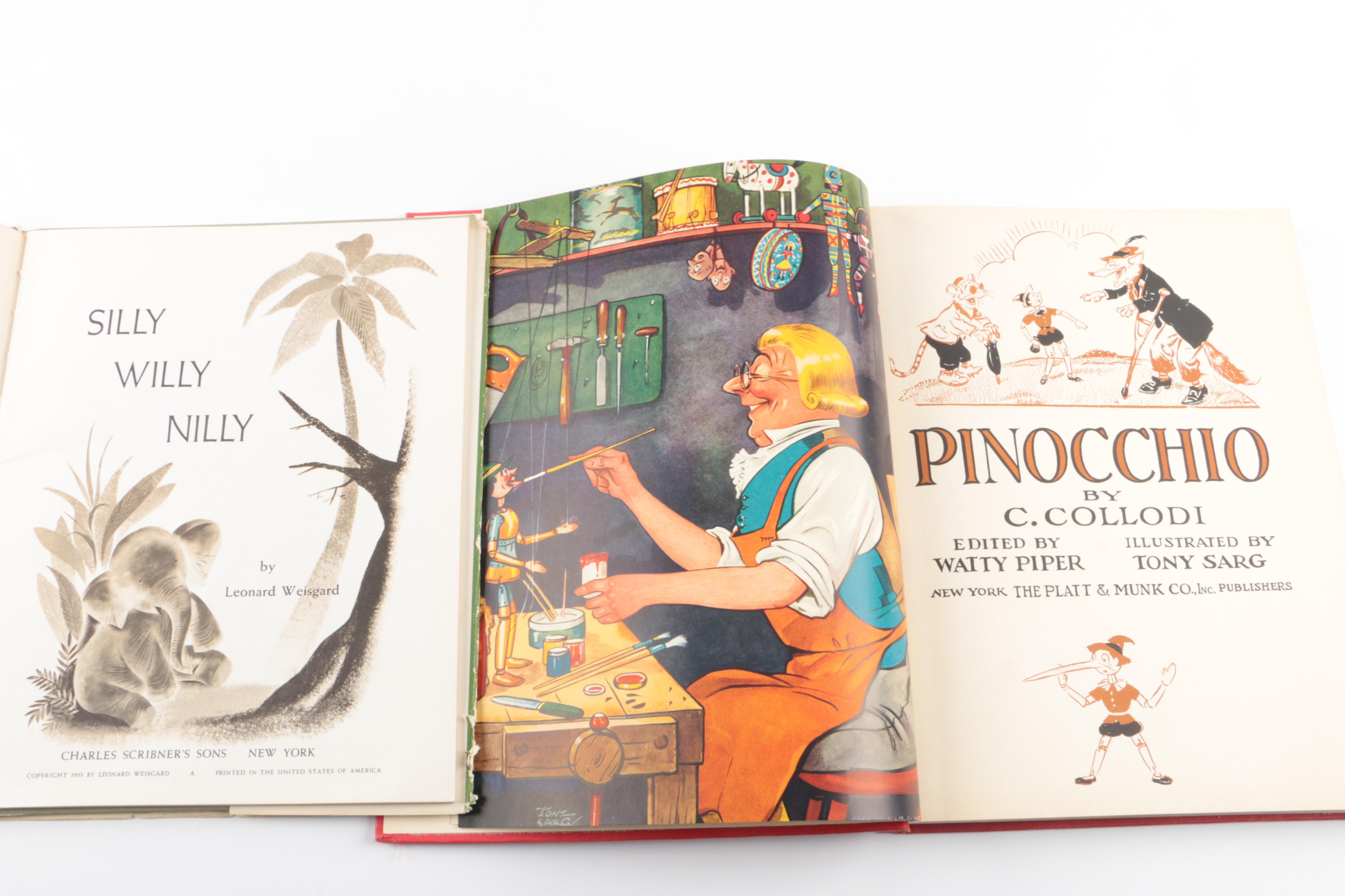 Assorted Vintage Hardcover Children's Books