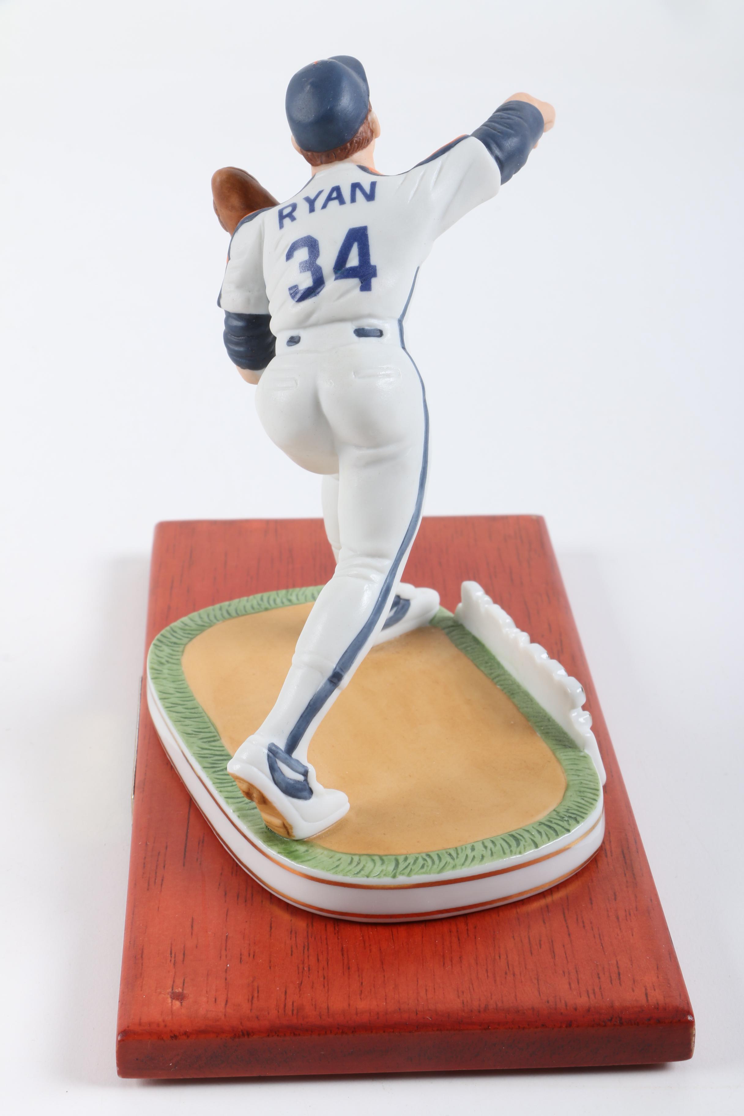 Limited Edition Nolan Ryan "300 Wins" Figurine COA