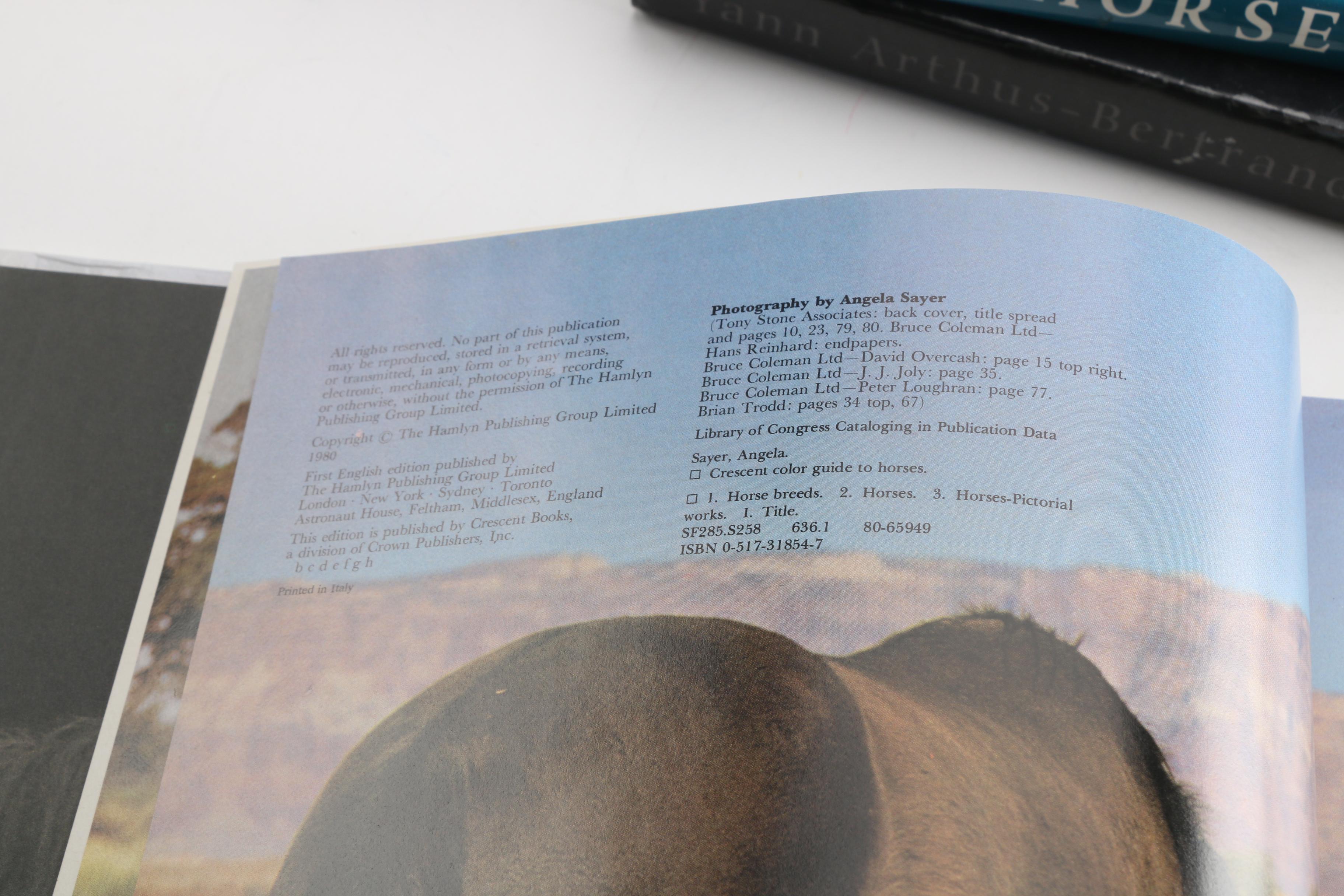 Horse Themed Photography Books