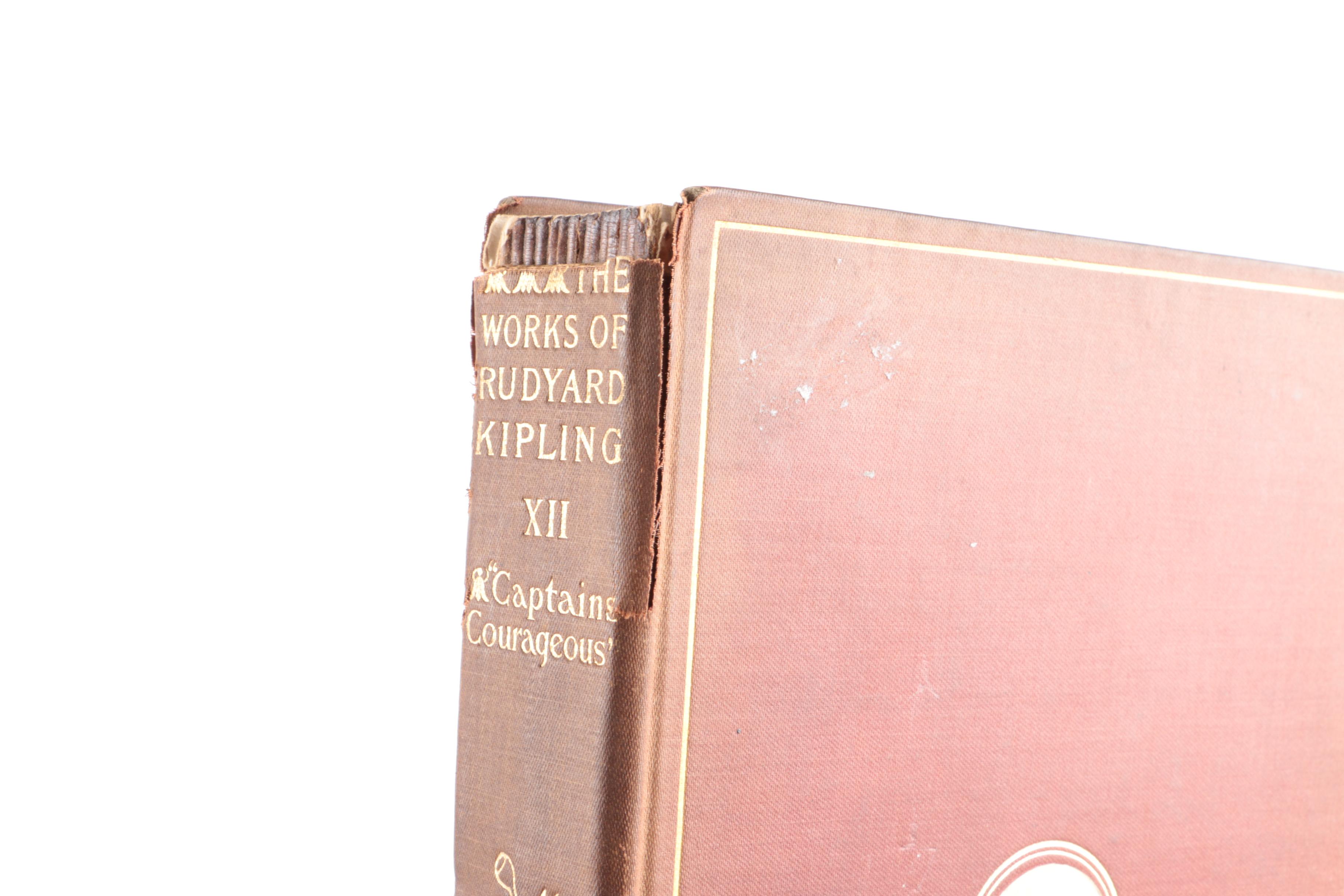 Assorted Hardcover Books including "The Works of Rudyard Kipling"