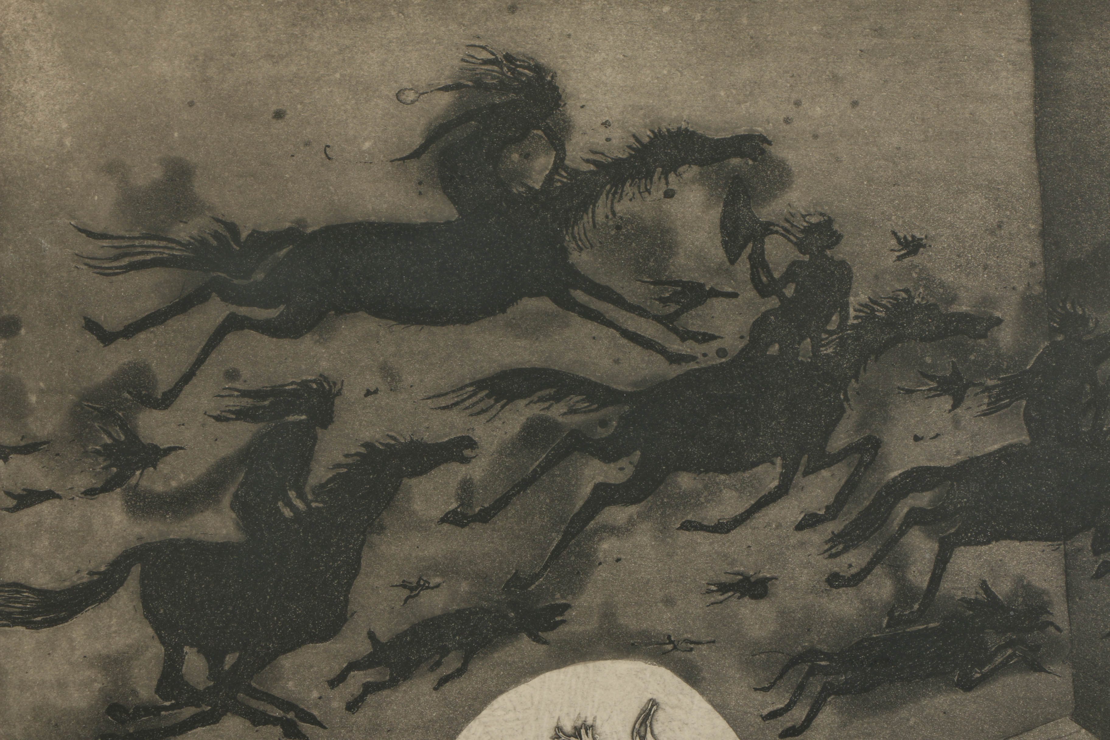 Lars Bo Limited Edition Etching with Aquatint "The Snow Queen"