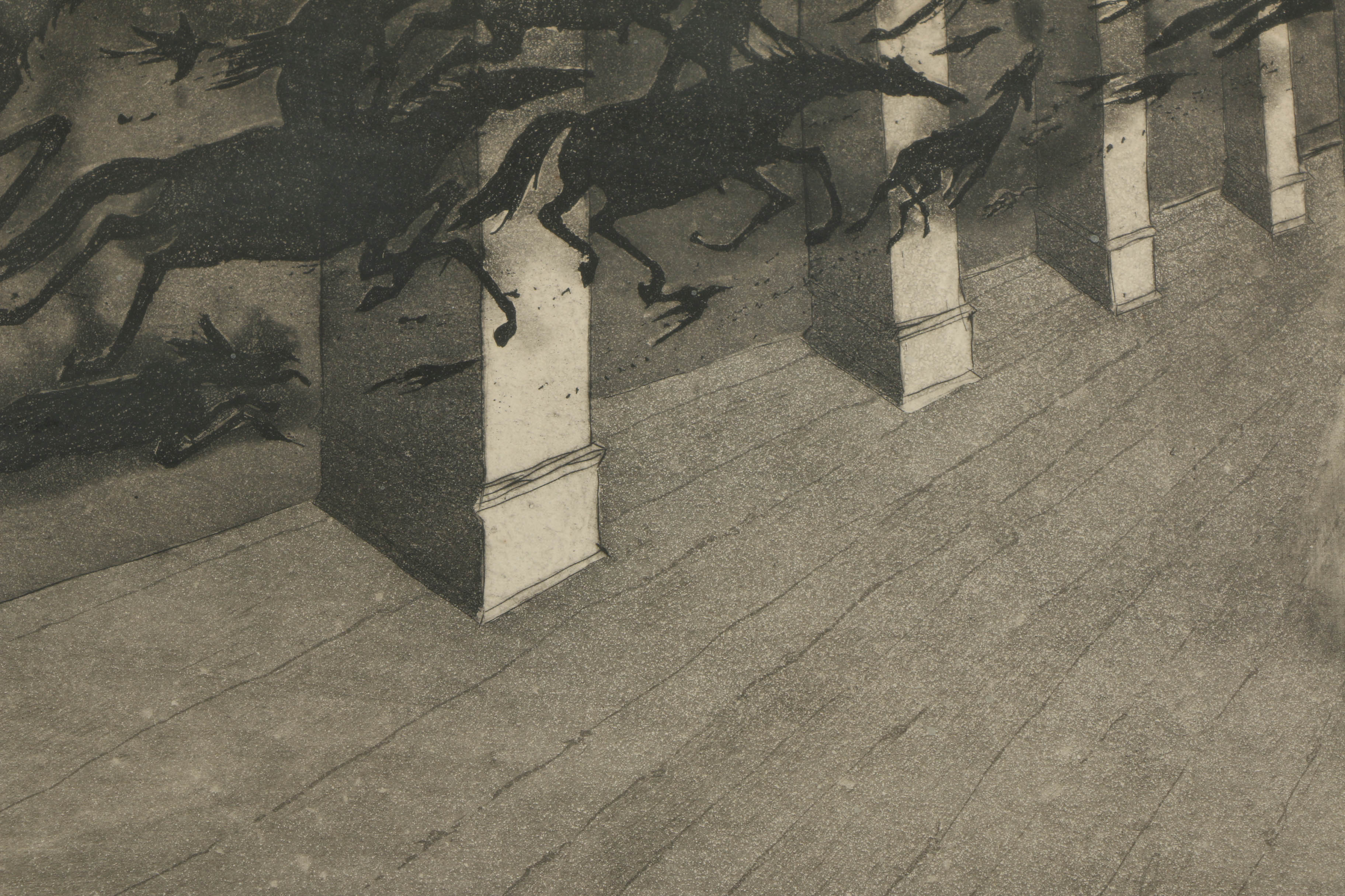 Lars Bo Limited Edition Etching with Aquatint "The Snow Queen"