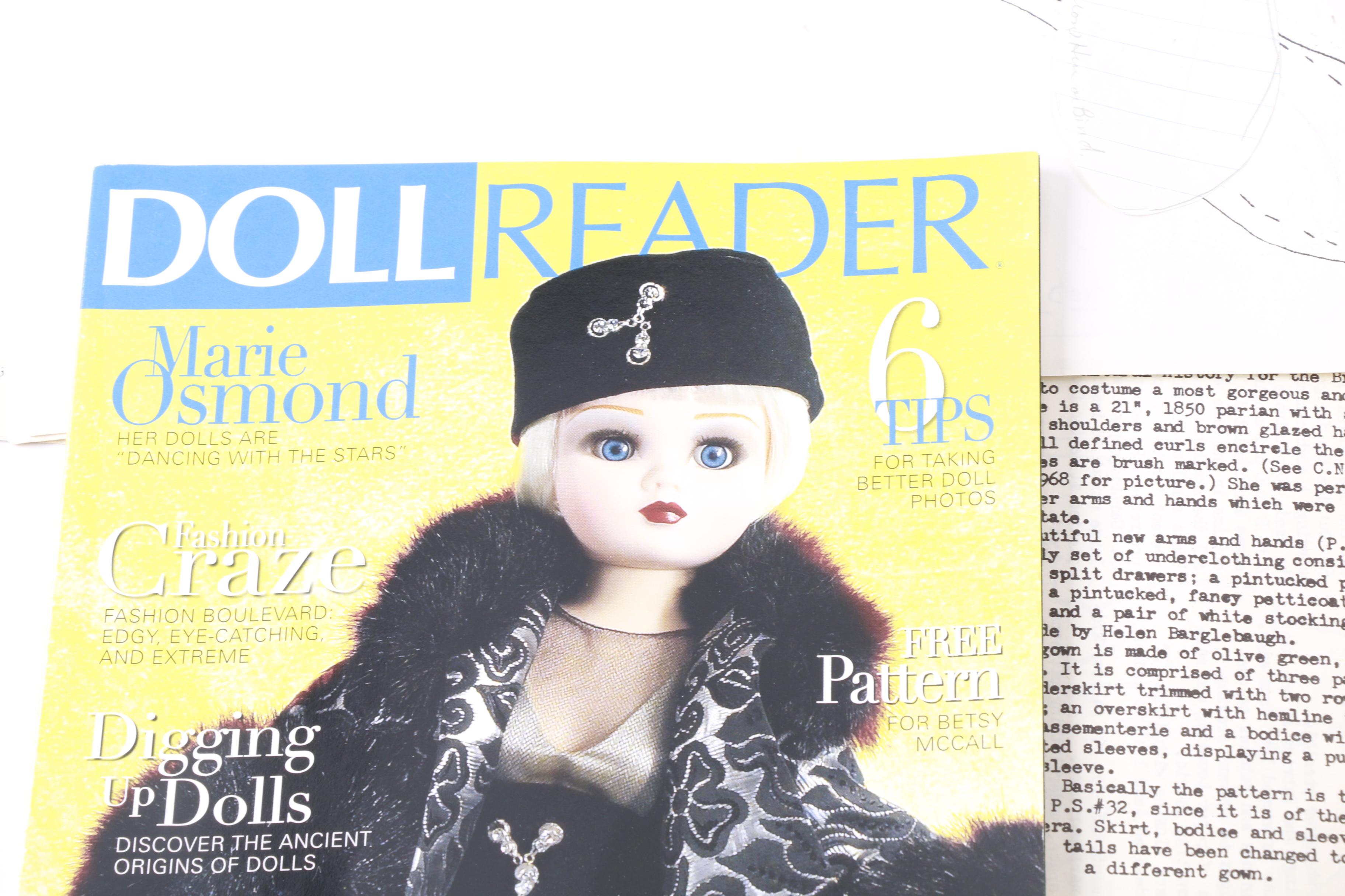 Vintage Doll Pattern Sewing Books