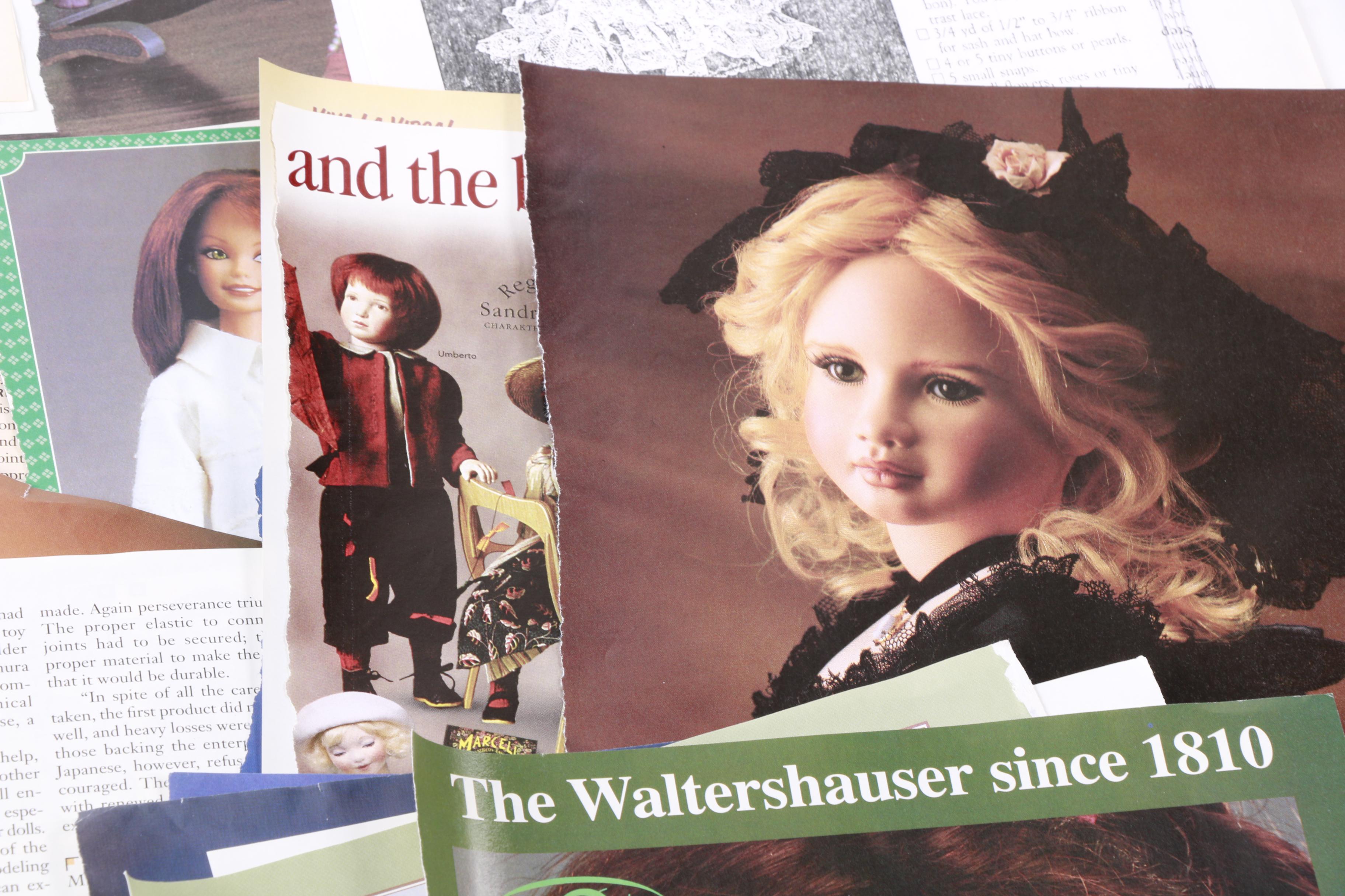 Vintage Doll Pattern Sewing Books