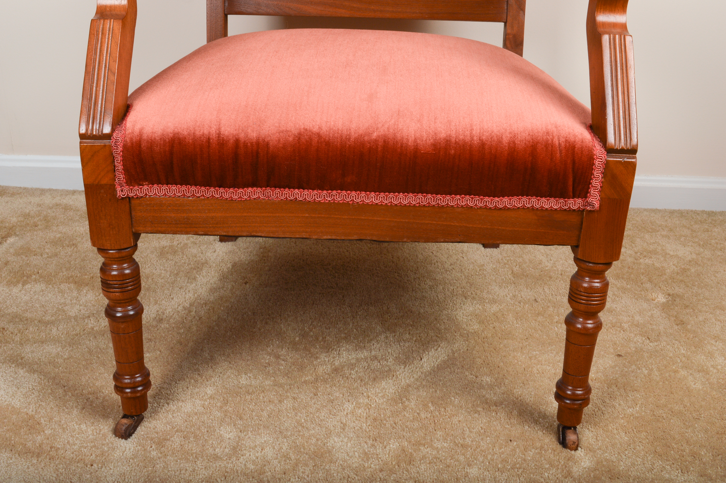 Victorian Eastlake Parlor Chair