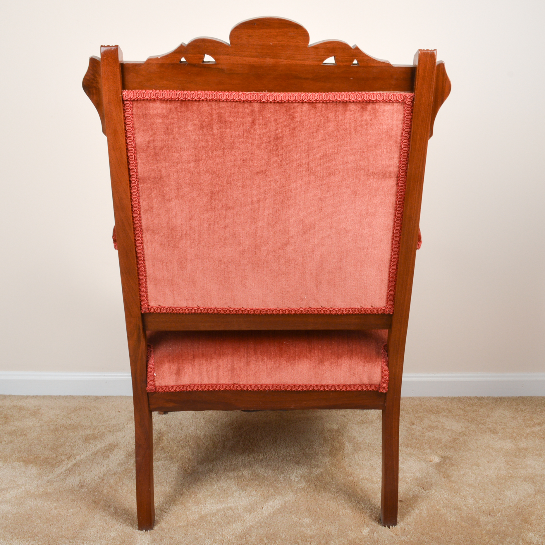 Victorian Eastlake Parlor Chair