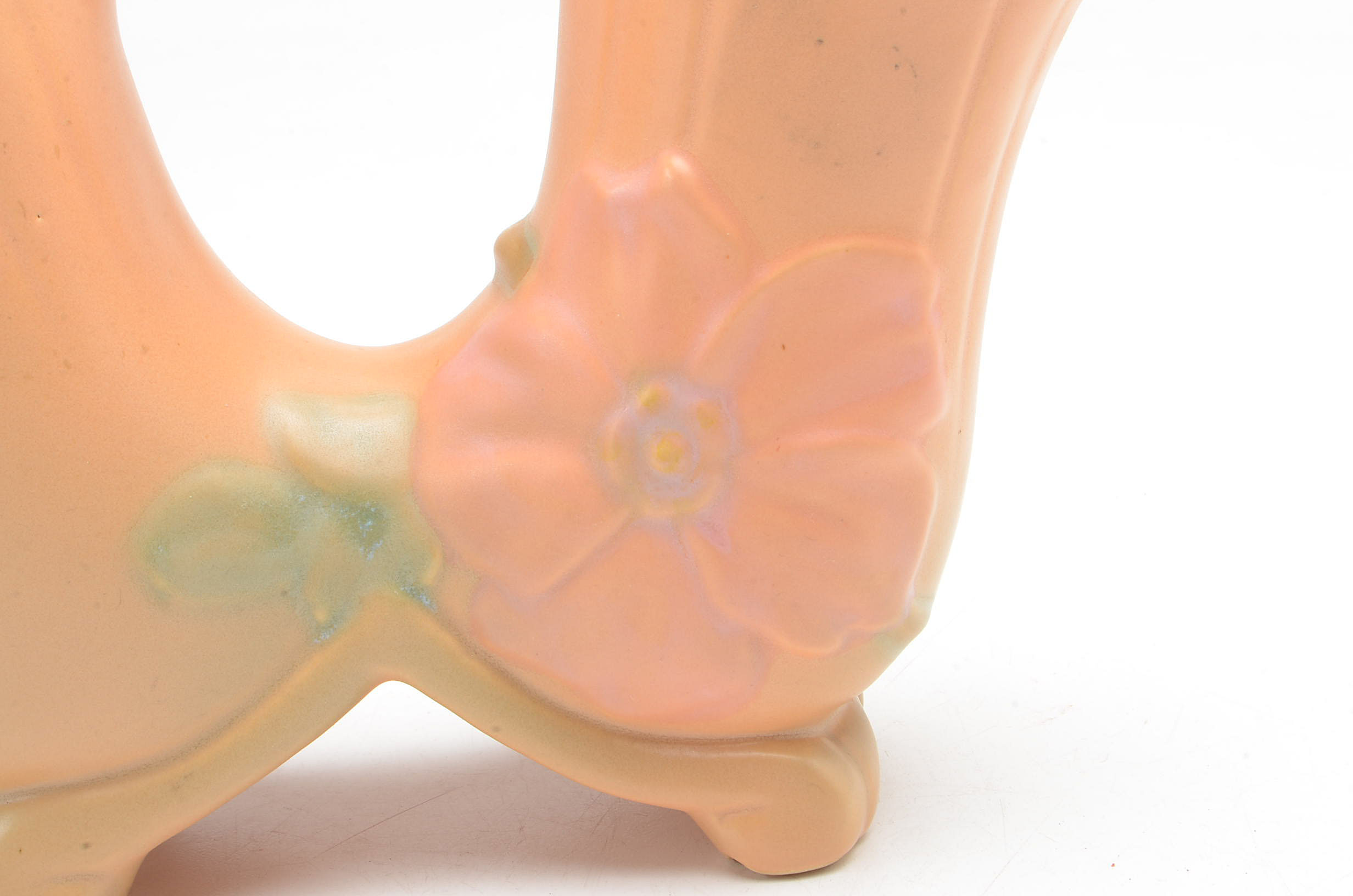 Weller "Wild Rose" Double Vase