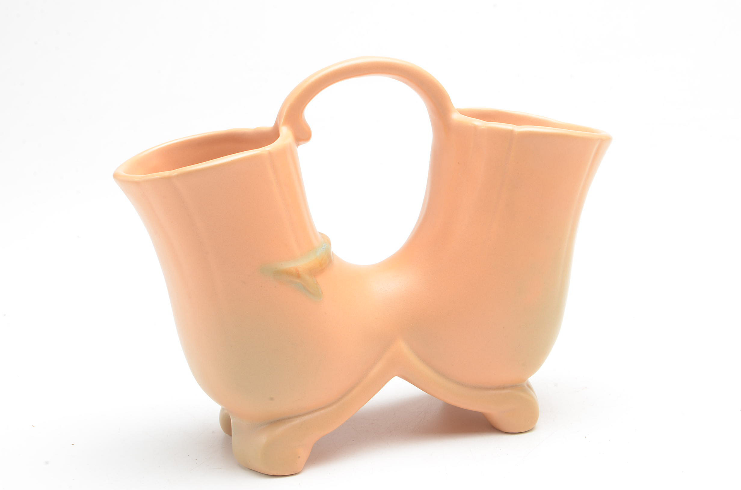 Weller "Wild Rose" Double Vase