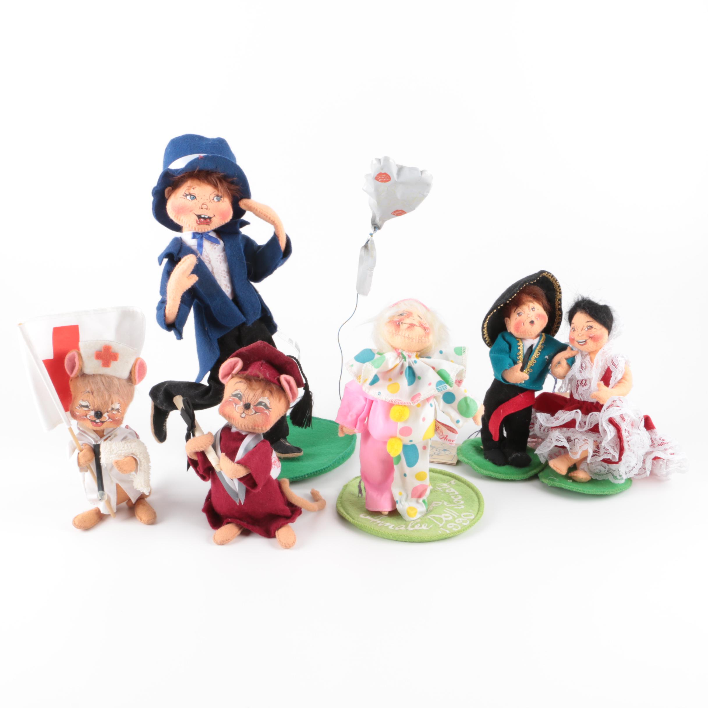 Vintage Annalee "Mobilitee" Dolls