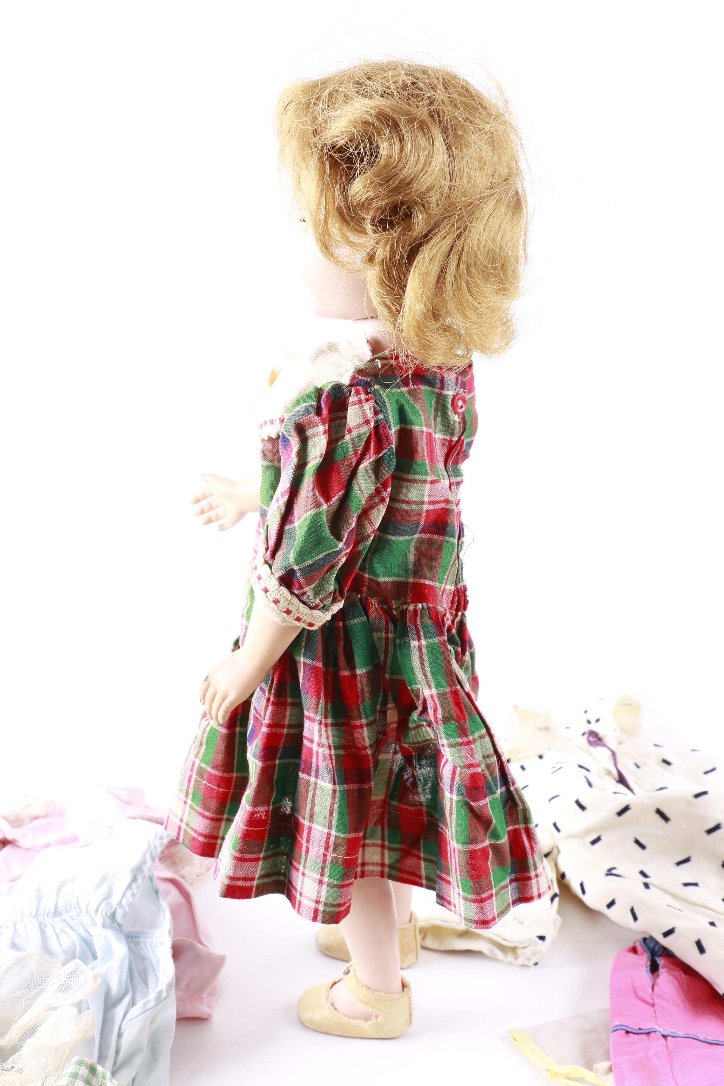 1950s American Character "Toni"  Doll and Accessories