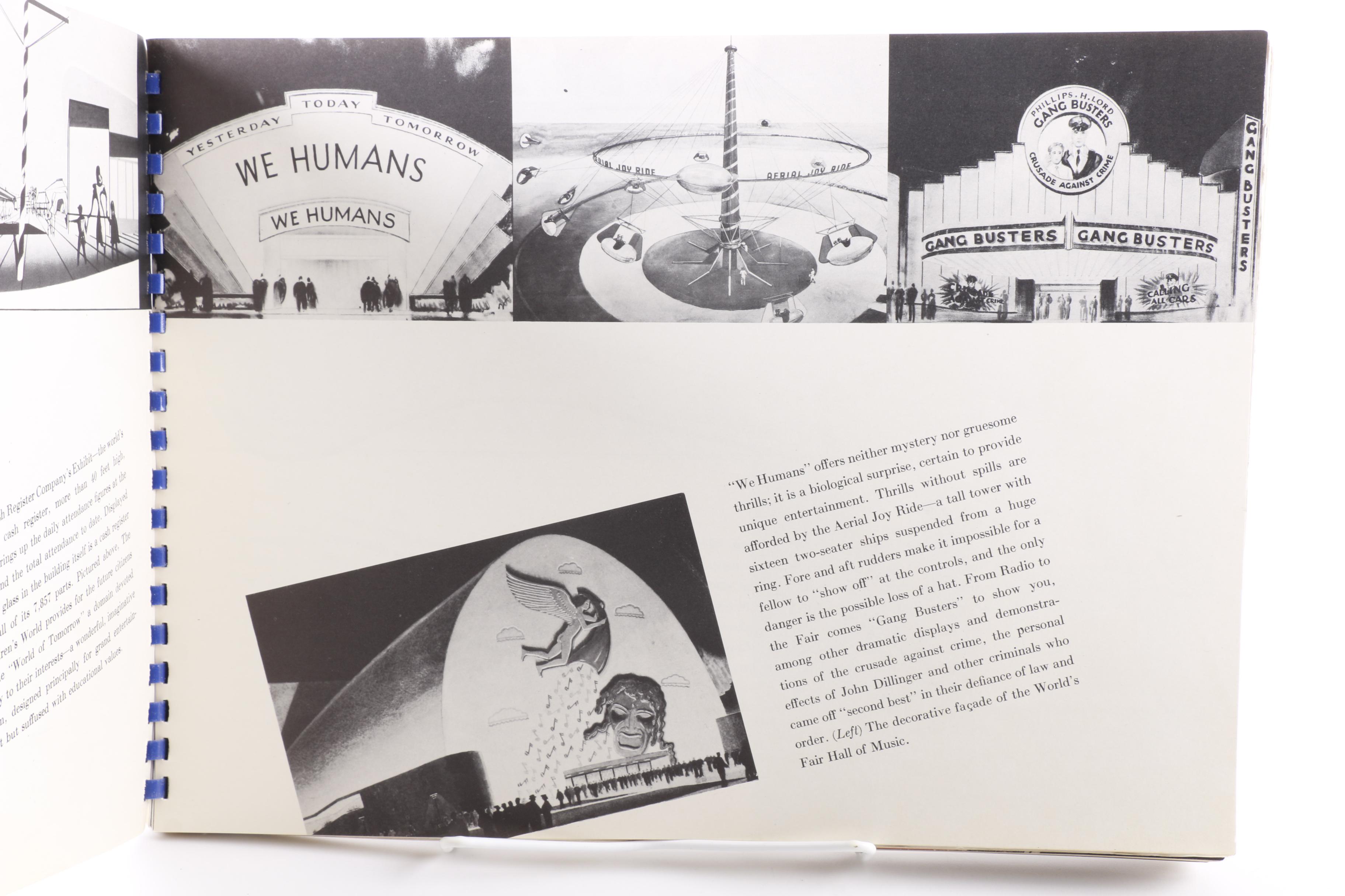 1939 "Official Souvenir Book New York World's Fair 1939"