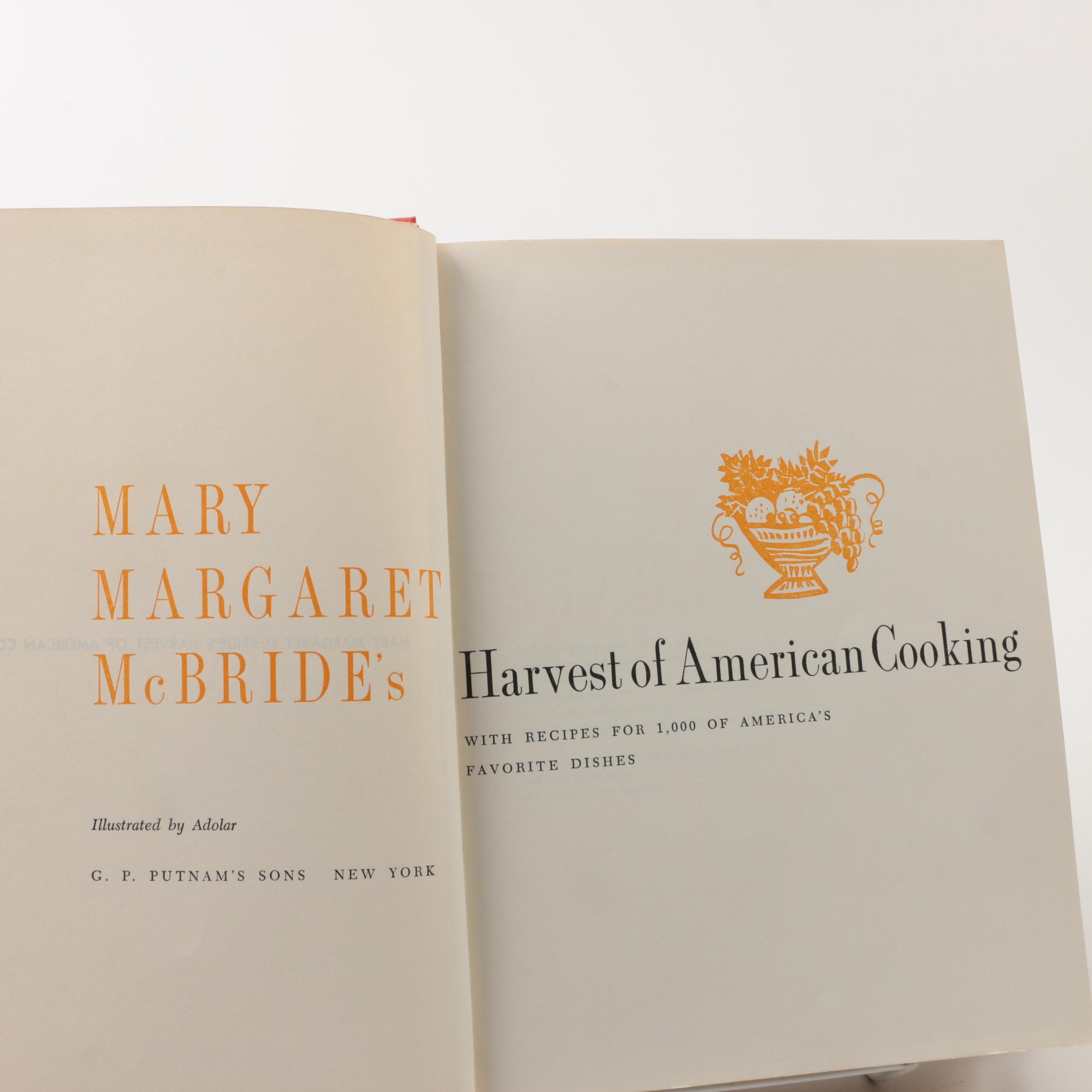 Vintage American Cookbooks