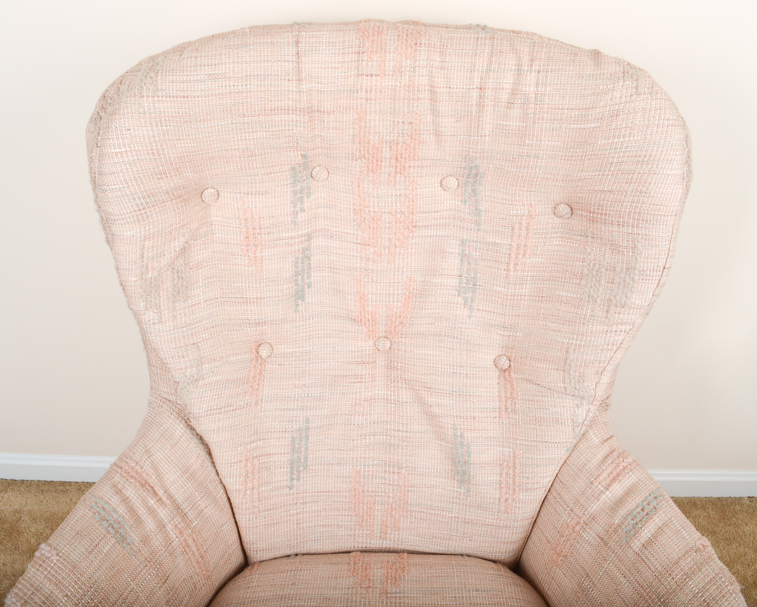 Modern Swivel Armchair and Ottoman by Swedfurn AB Slätte Möbler Töreboda