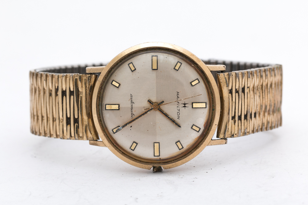 Vintage Hamilton 10K Gold Plate Watch