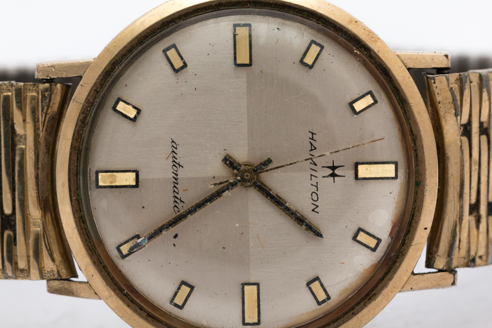 Vintage Hamilton 10K Gold Plate Watch
