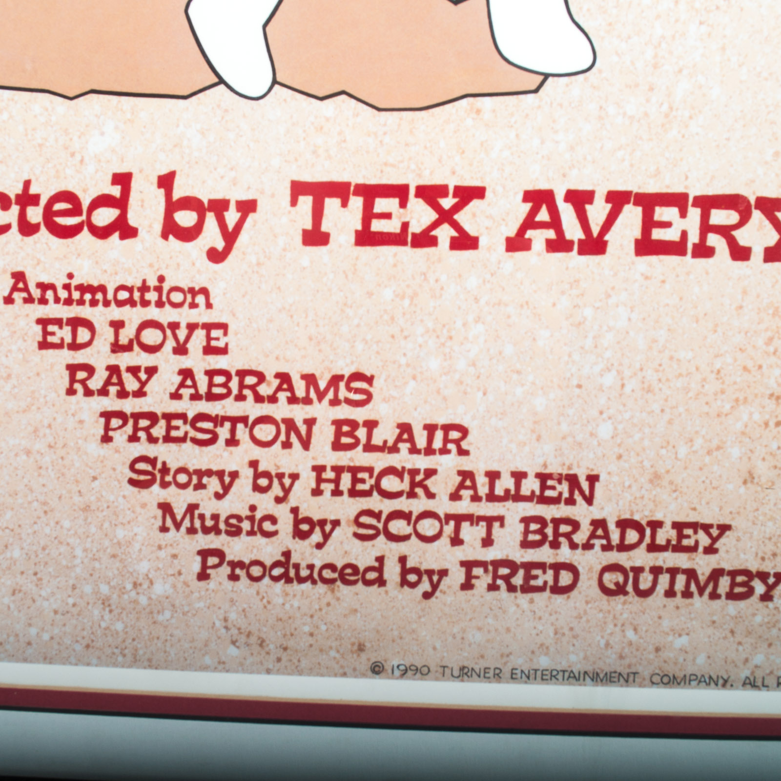 Framed Vintage 'Wild and Woolfy' Poster