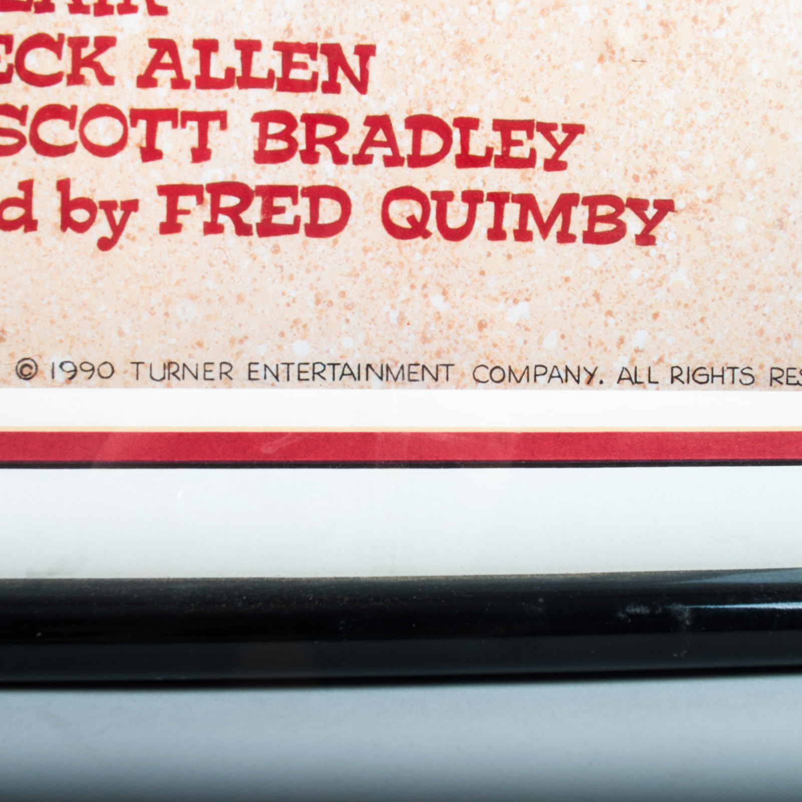 Framed Vintage 'Wild and Woolfy' Poster