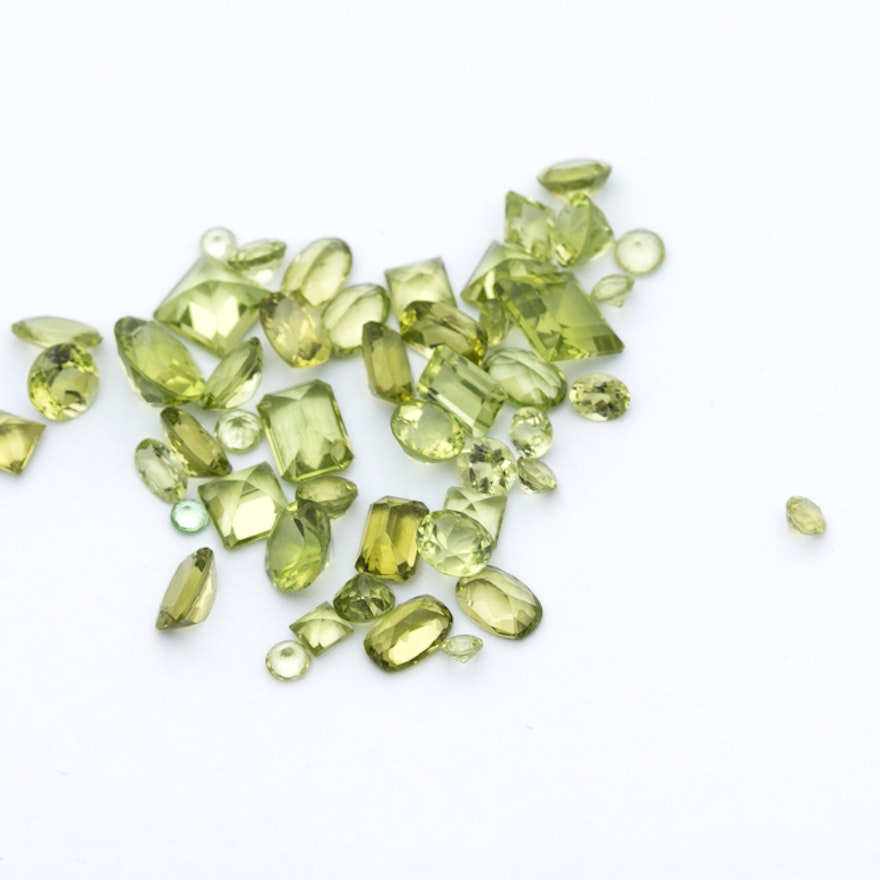 24.98 CTW of Peridot