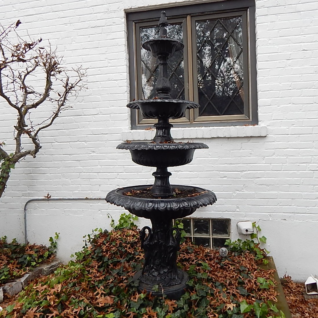 Cast Aluminum Tiered Fountain