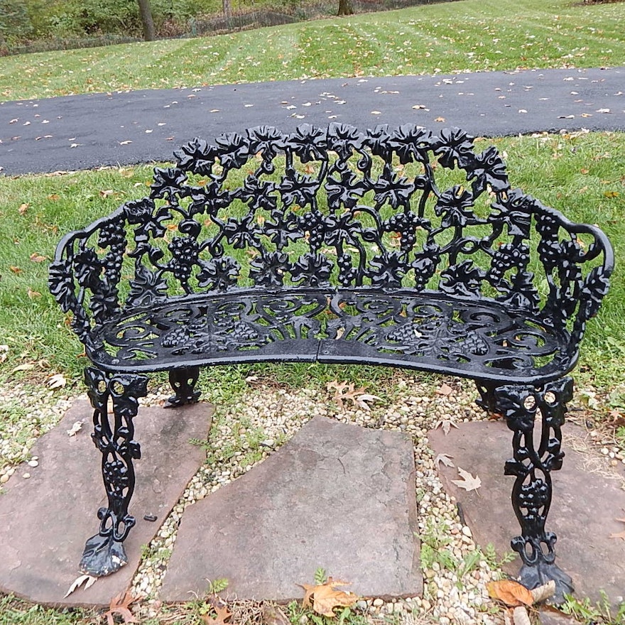 Cast Iron Bench