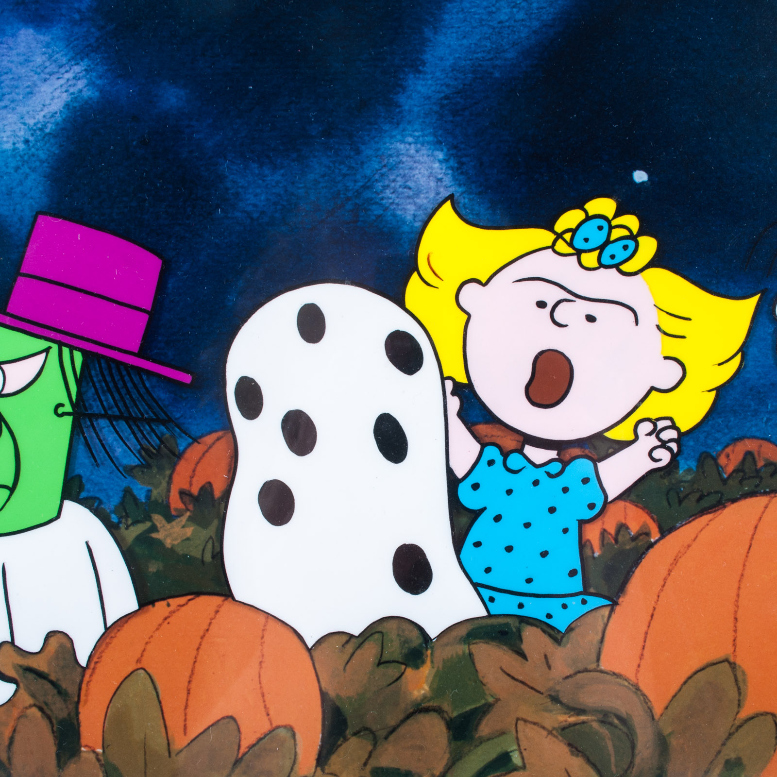 Limited Edition Hand-Painted Signed Bill Melendez Peanuts Film Gallery