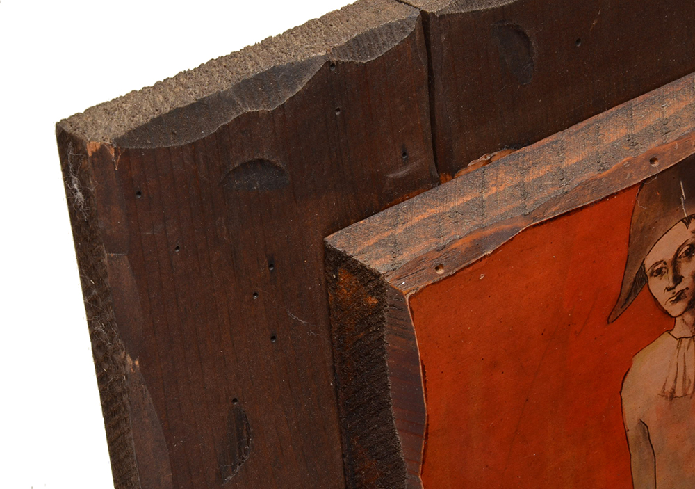 Offset Lithograph Print after Pablo Picaso "Harlequin on a Red Armchair"