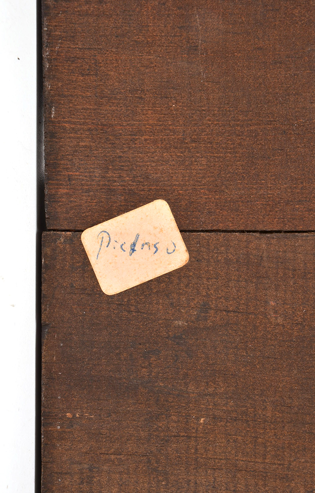 Offset Lithograph Print after Pablo Picaso "Harlequin on a Red Armchair"