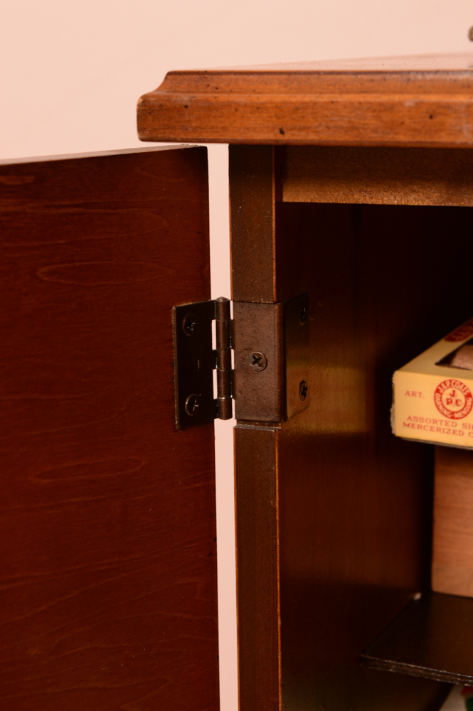 Vintage Singer Fashion Mate Sewing Machine and Table