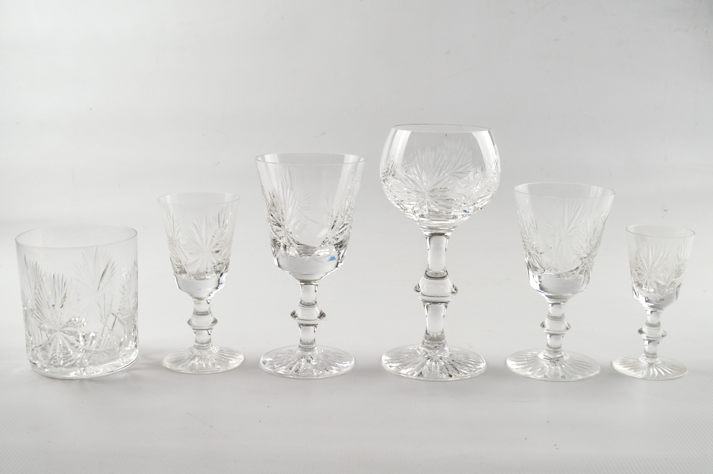 Vintage Edinburgh of Scotland Crystal Stemware