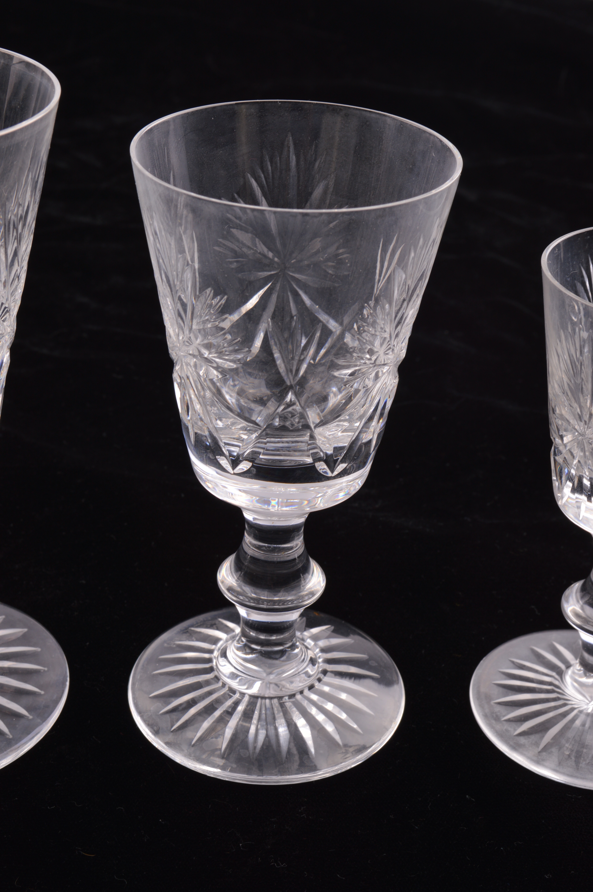 Vintage Edinburgh of Scotland Crystal Stemware