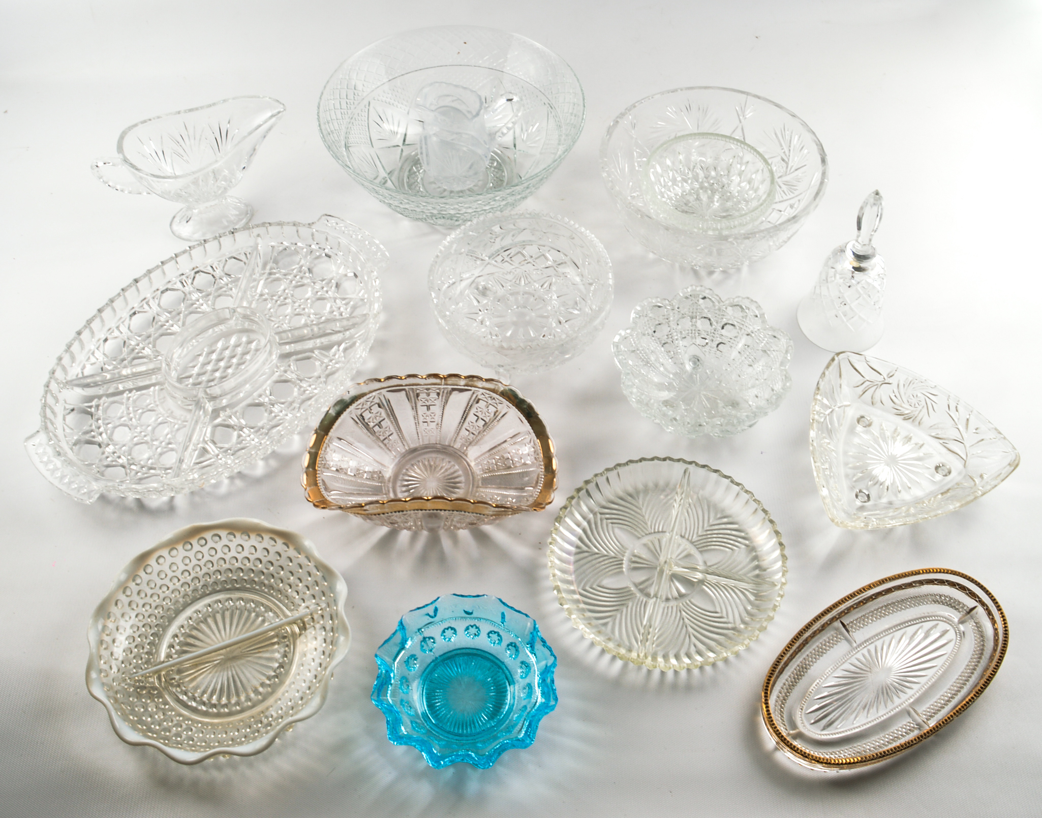 Vintage and Contemporary Pressed Glass and Crystal Collection