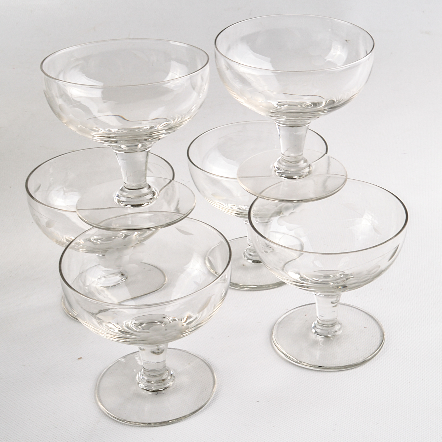Vintage Glass Barware and Tableware Collection