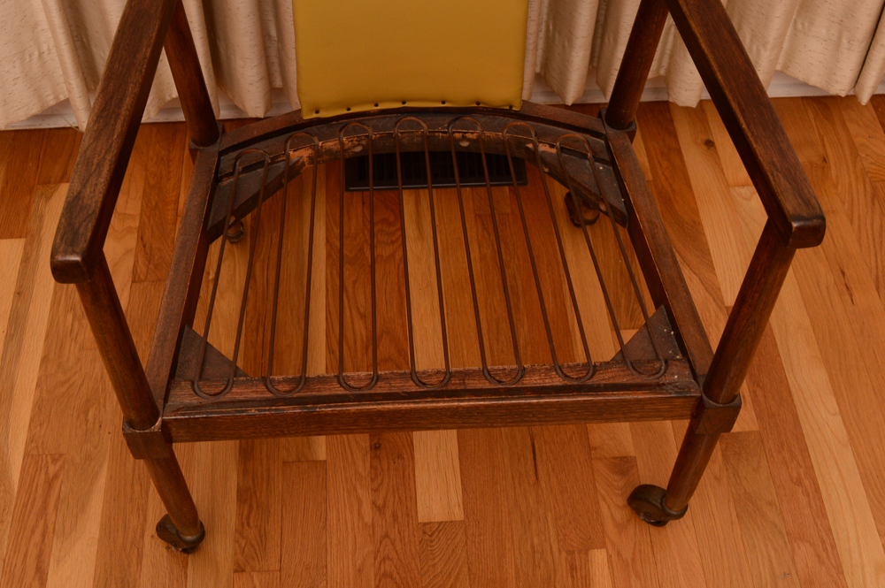 Mid Century Modern Walnut Armchair