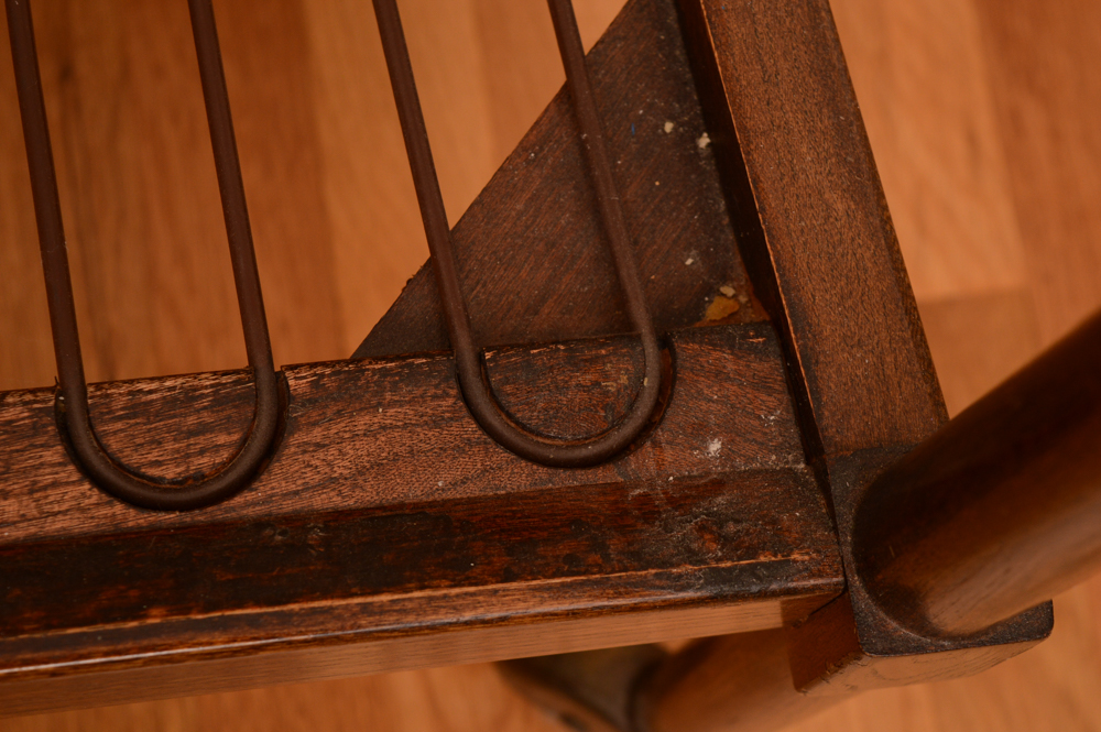 Mid Century Modern Walnut Armchair