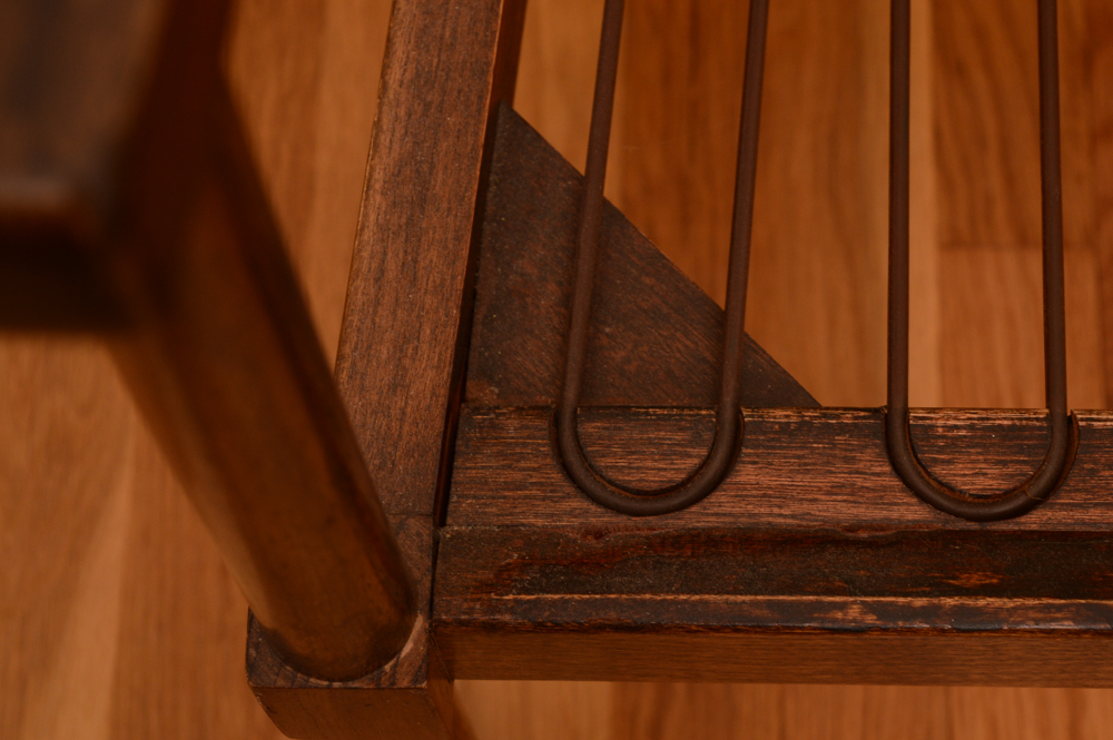 Mid Century Modern Walnut Armchair