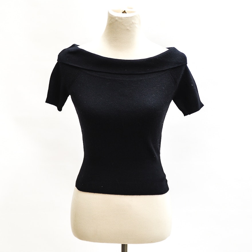 TSE Cashmere and Silk Top