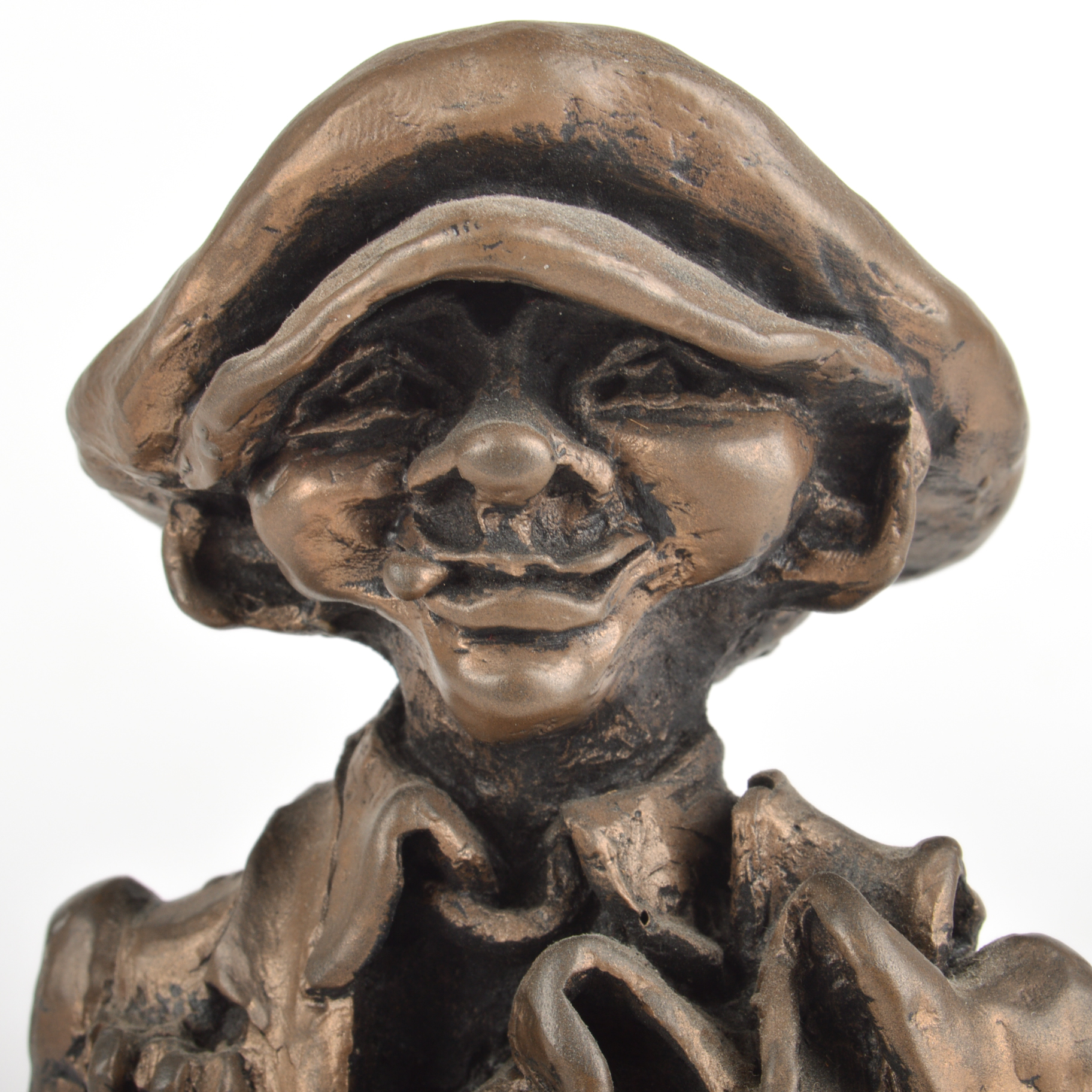 Robert Olley 1977 Cast Bronze "Geordie" Sculpture