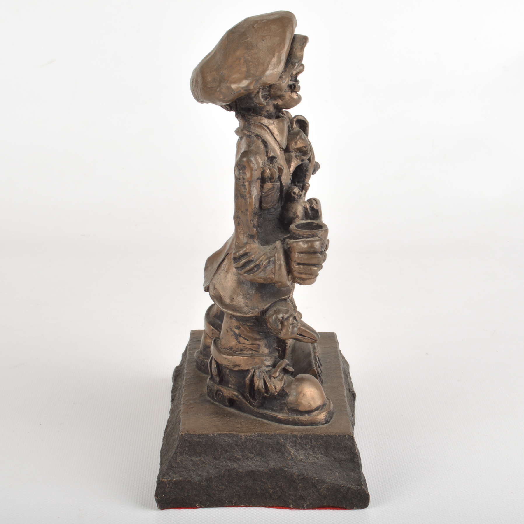 Robert Olley 1977 Cast Bronze "Geordie" Sculpture