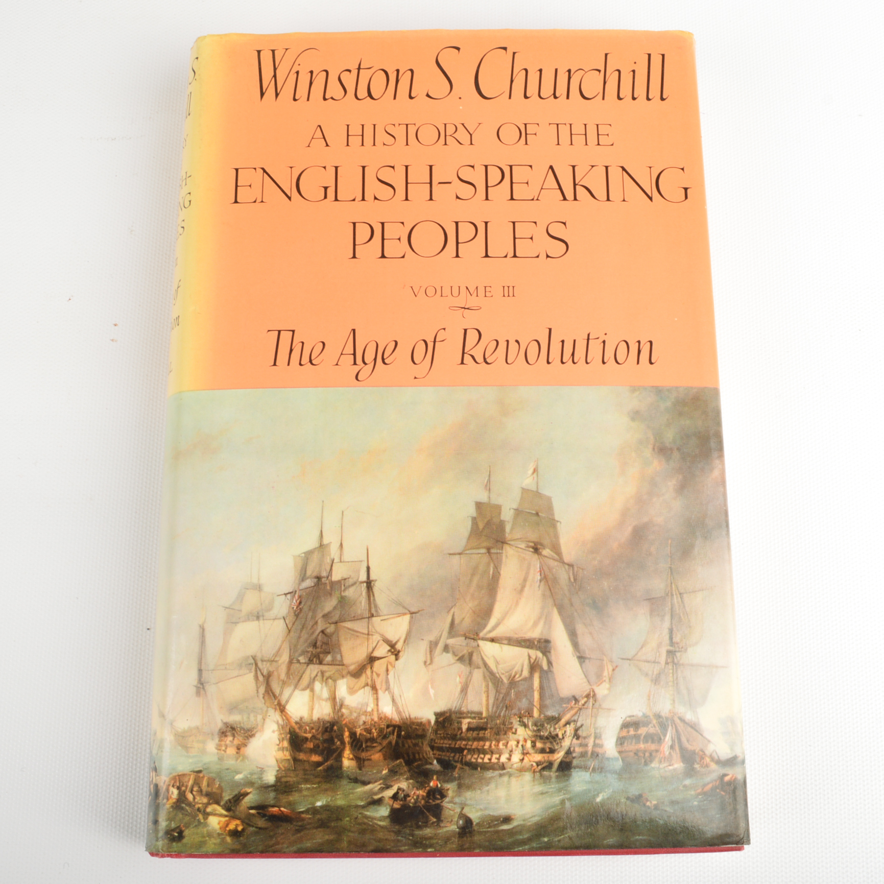 Four Volume Set of Churchill's "A History of the English-Speaking Peoples"