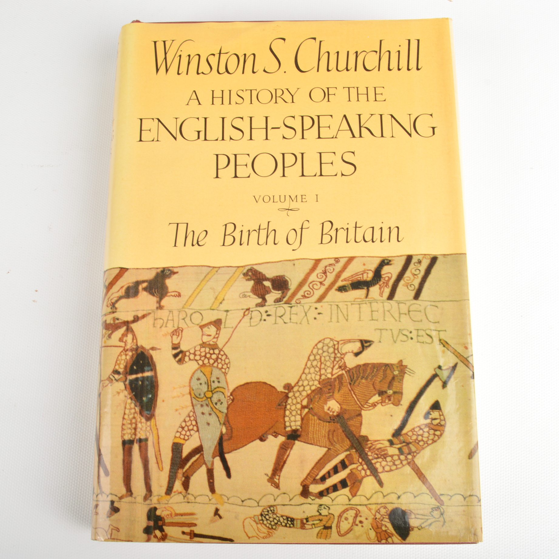 Four Volume Set of Churchill's "A History of the English-Speaking Peoples"
