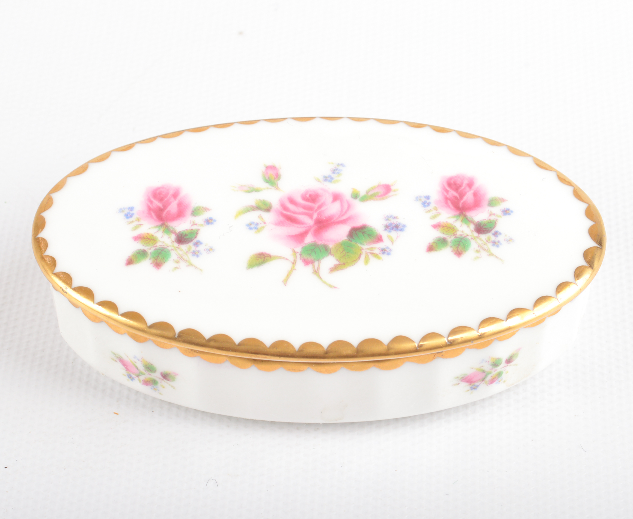 Collection of English Bone China Vanity Decor
