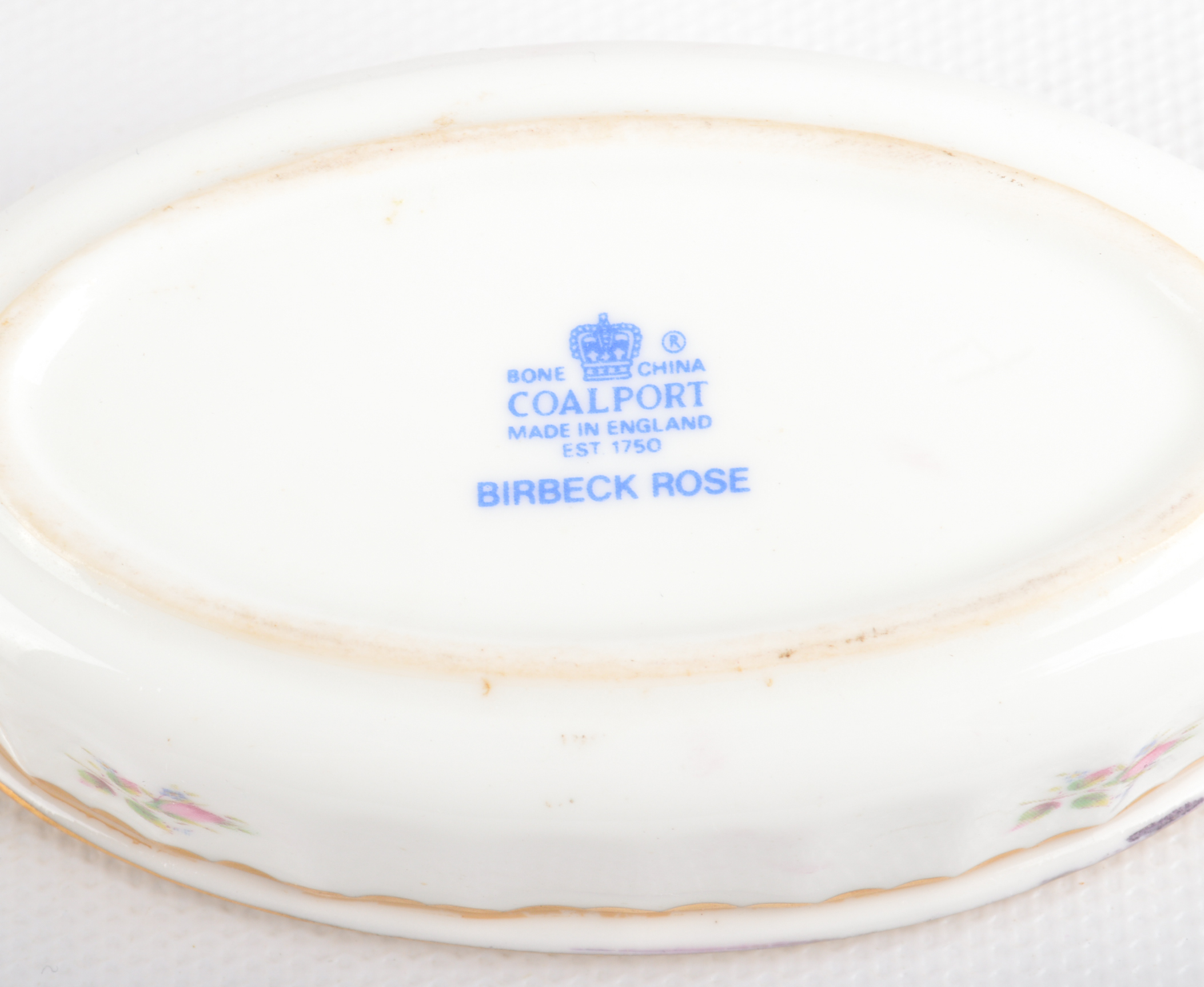 Collection of English Bone China Vanity Decor