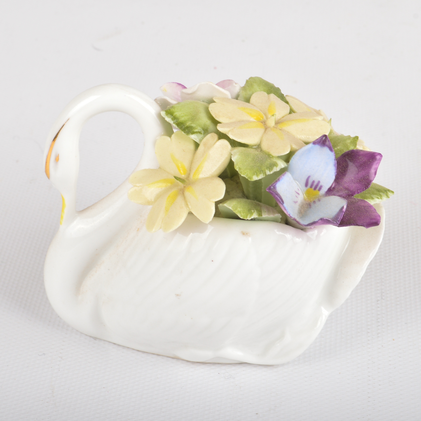 Collection of English Bone China Vanity Decor